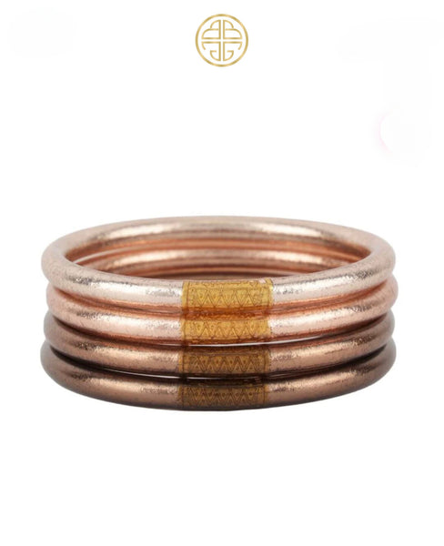 4 Stack All Weather Bangles Budha Girl