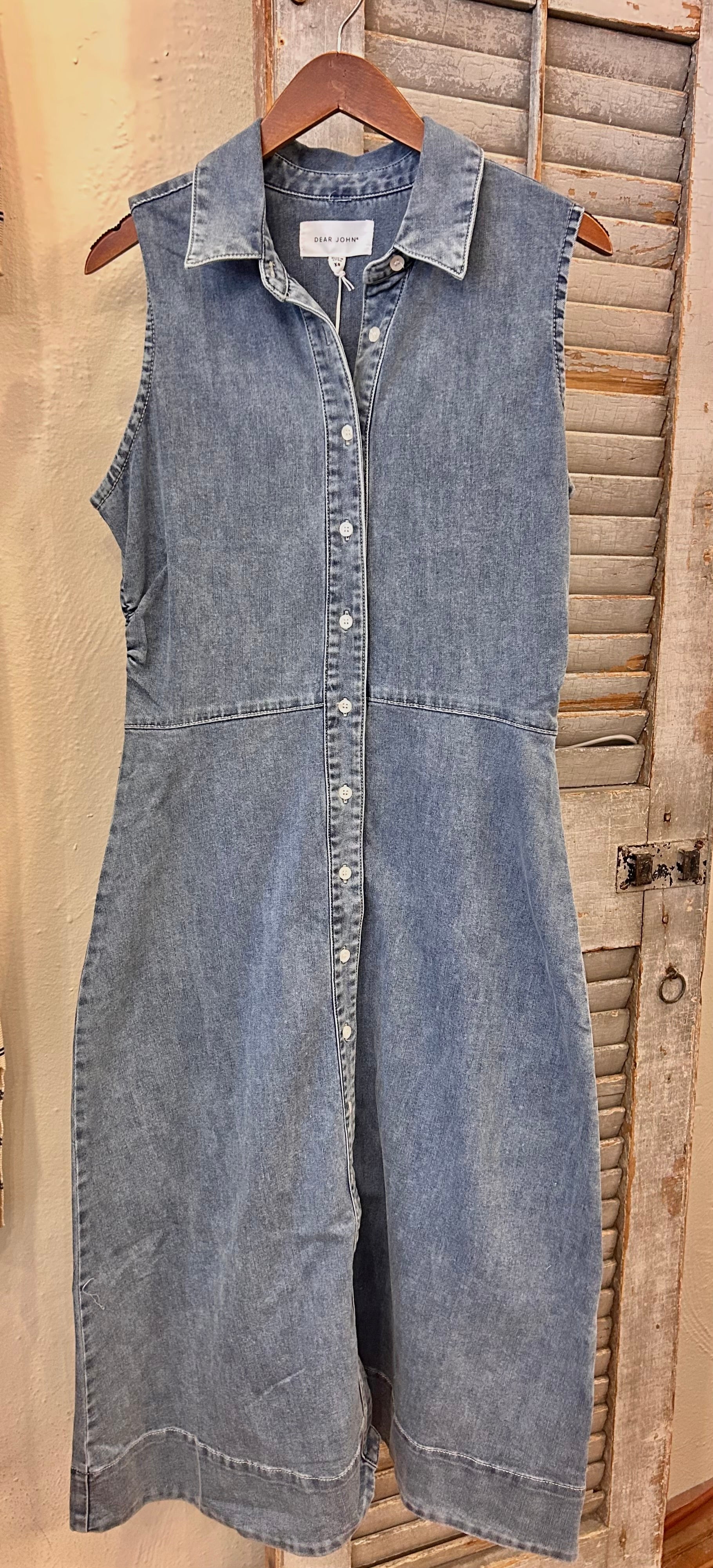 luella denim dress by Dear John – Lililu On King Strapless denim Women's Casual Dresses | Style:Fitted A touch of western colour:MAUVE