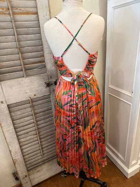 Sunset Ridge Pleated Midi Sadie & Sage
