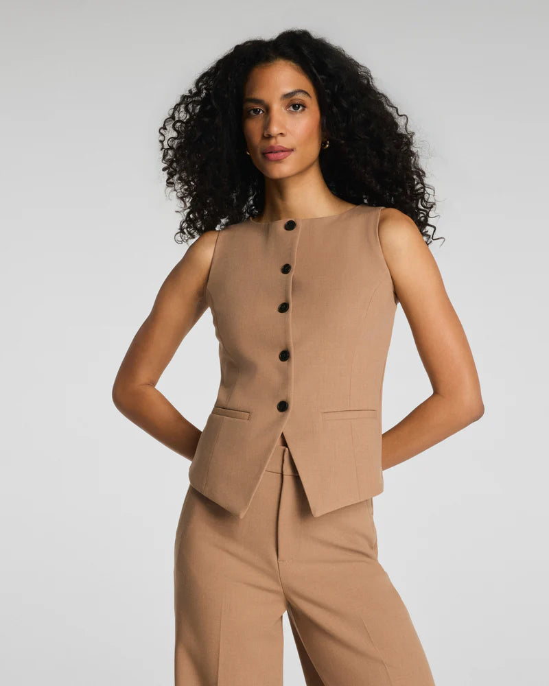 Button Down Vest by Spanx Spanx