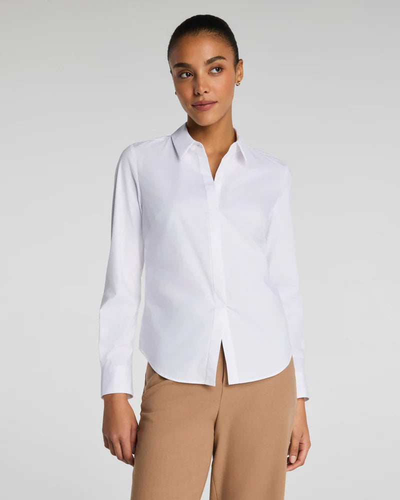 No Gape Button Down Top by Spanx Spanx
