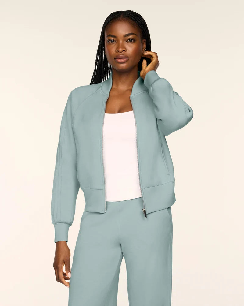 Pintuck Track Jacket by Spanx Spanx