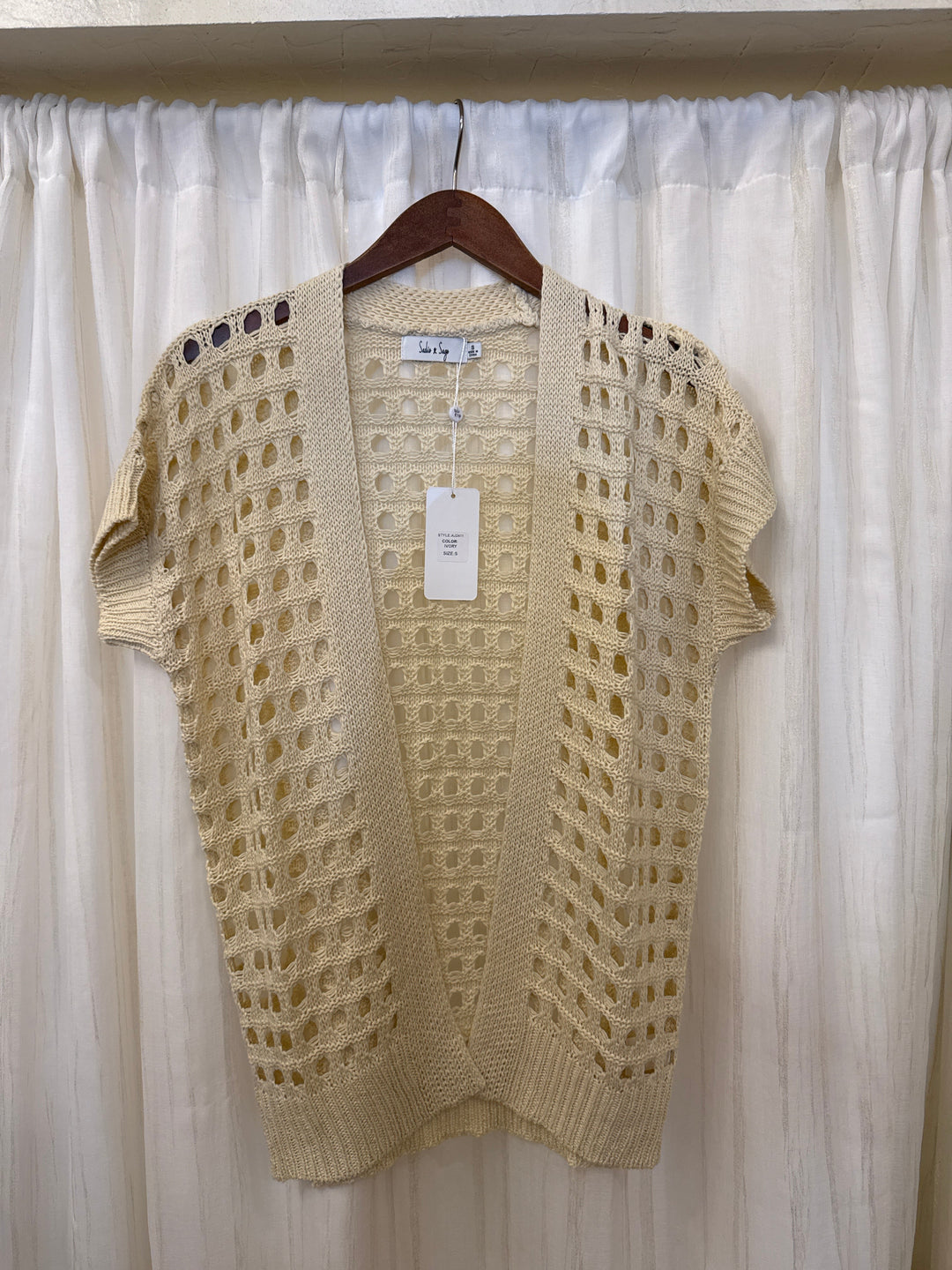 Flutter Open Knit Cardigan Sadie &amp; Sage