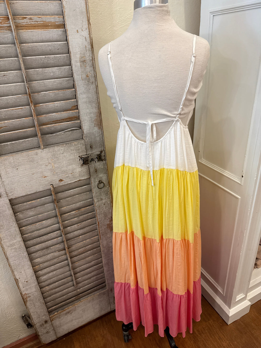 Tropics Await Dress Hem & Thread