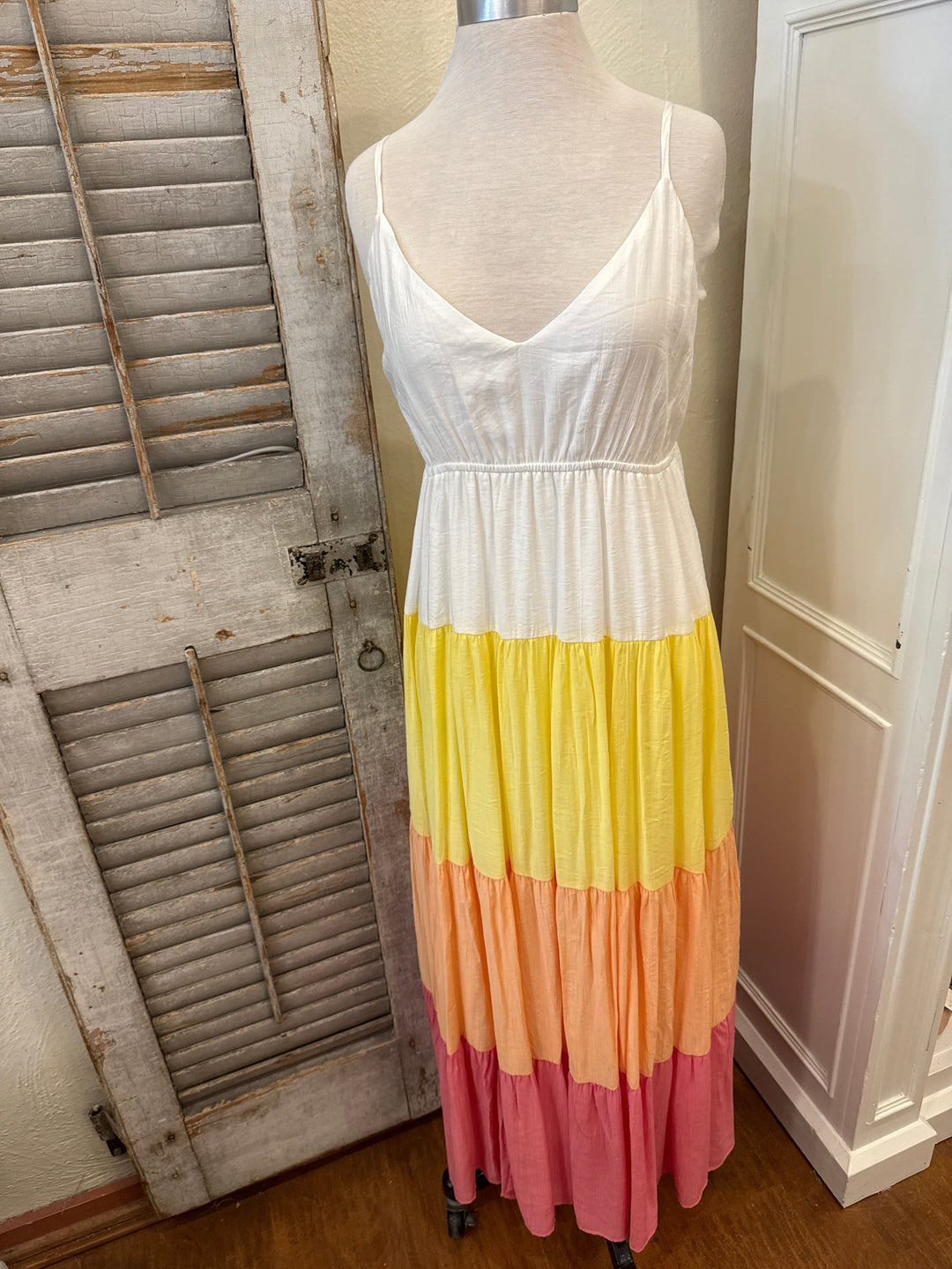 Tropics Await Dress Hem & Thread