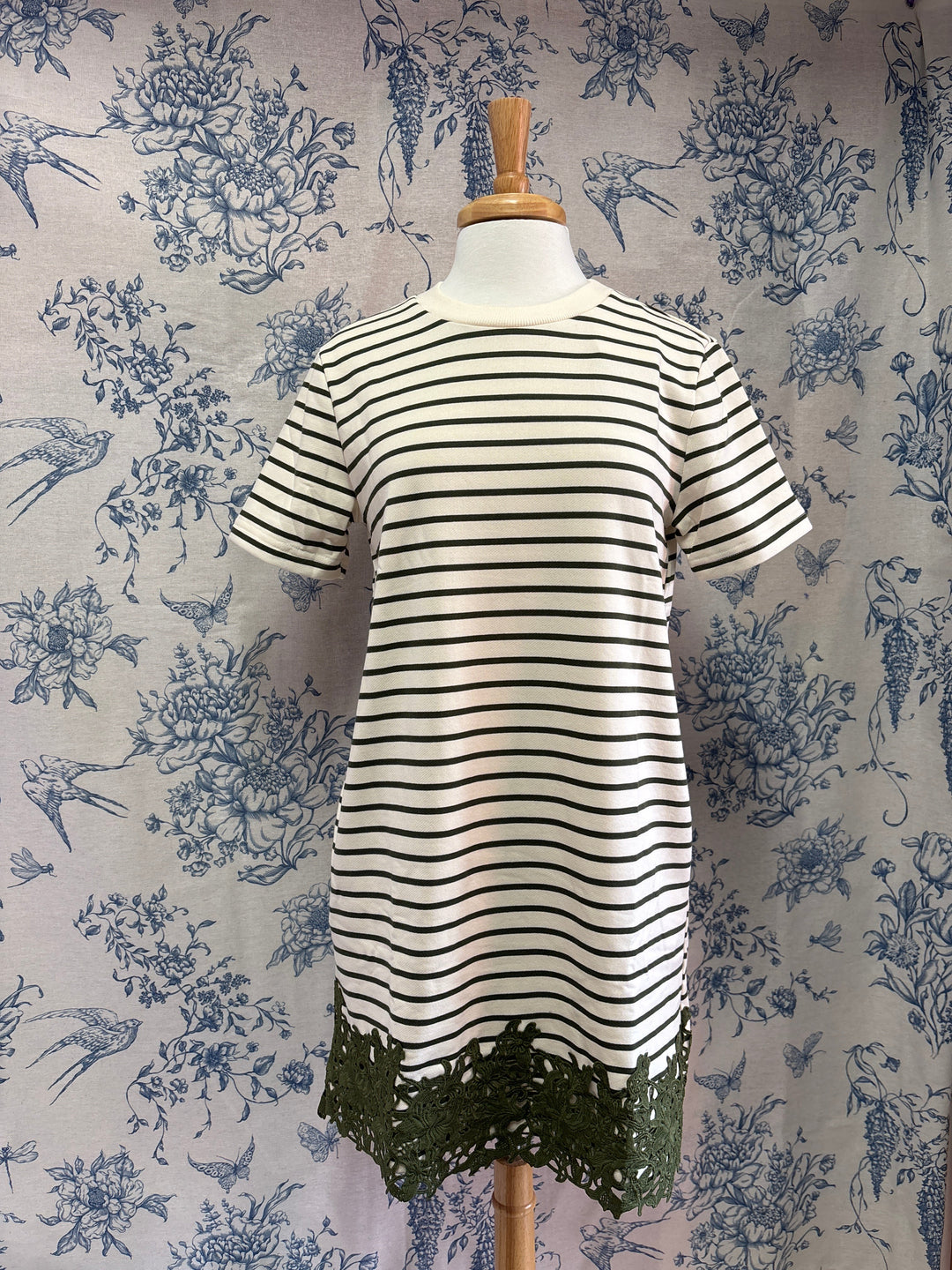 Olive Dip Dress Entro