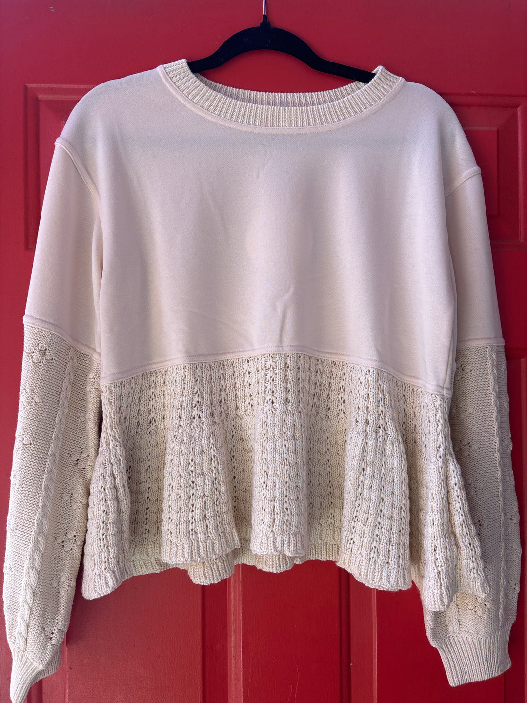 Soft Autumn Mixed Media Sweater In February