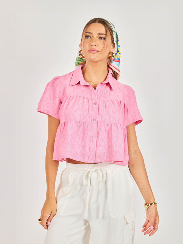 By The Sea Tiered Shirt Sadie &amp; Sage