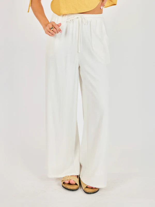 Sugarloaf Elastic Waist Pants Sadie & Sage