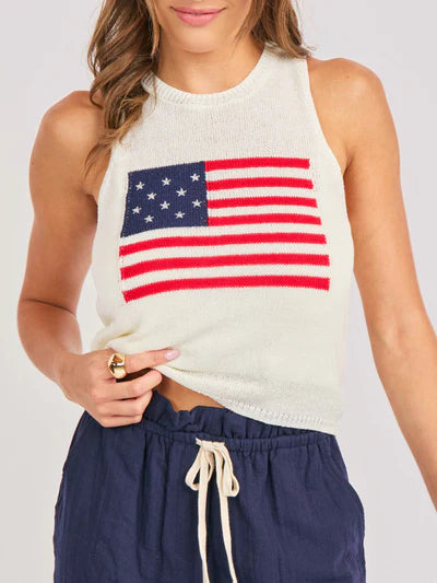American Spirit Sweater Tank Sadie & Sage