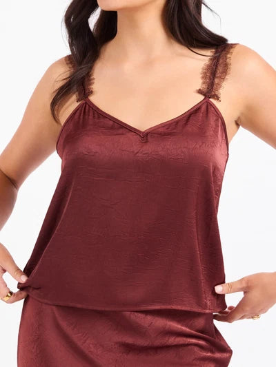 Ceremony Lace Straps Cami Sadie & Sage