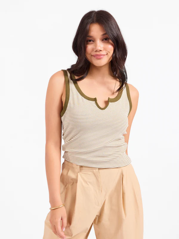 Taxi Lights Stripe Tank Sadie &amp; Sage