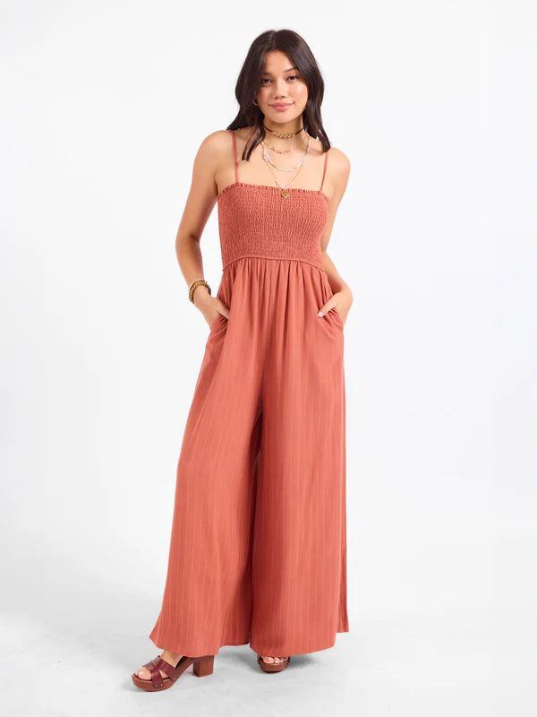 Sugarloaf Stripe Jumpsuit Sadie &amp; Sage