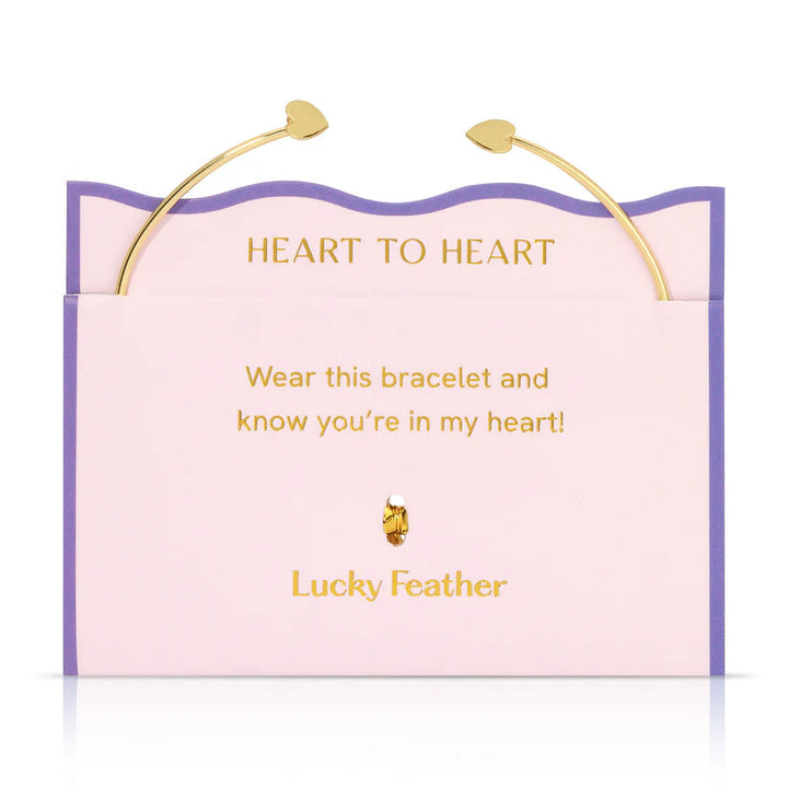 Connection Cuff Lucky Feather
