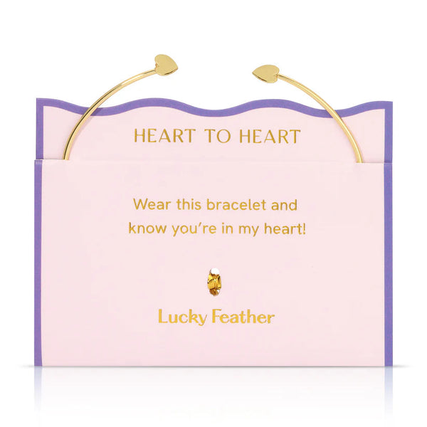 Connection Cuff Lucky Feather