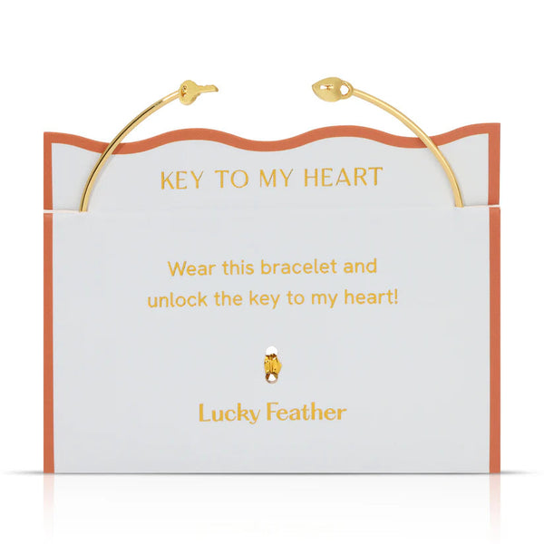 Connection Cuff Lucky Feather