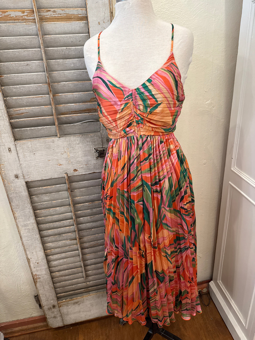 Sunset Ridge Pleated Midi Sadie & Sage