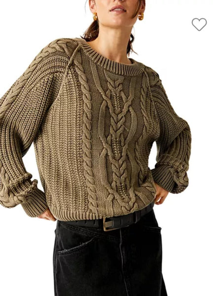 Frankie Cable Sweater