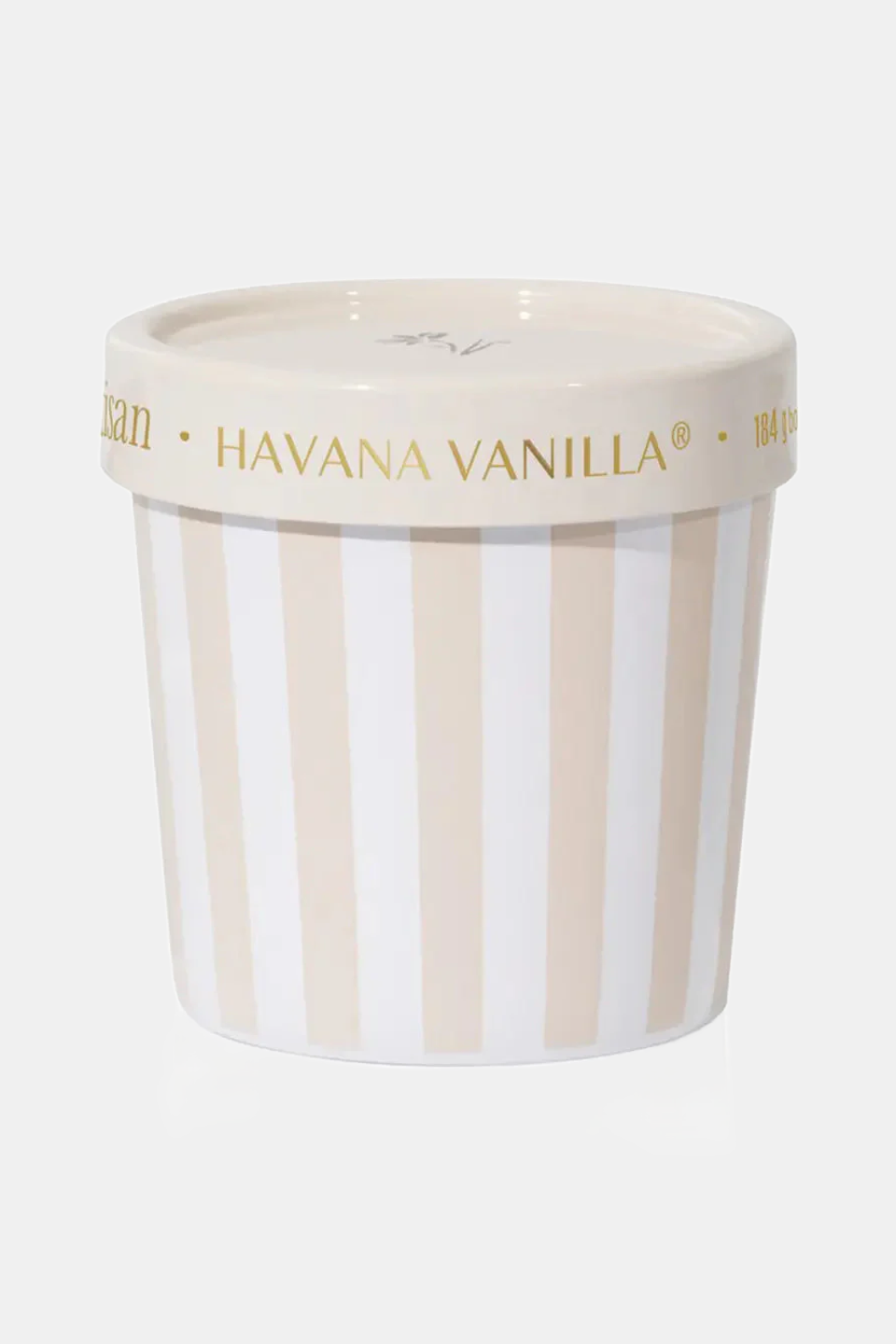 Havana Vanilla Artisan Gelato Cup Capri Blue