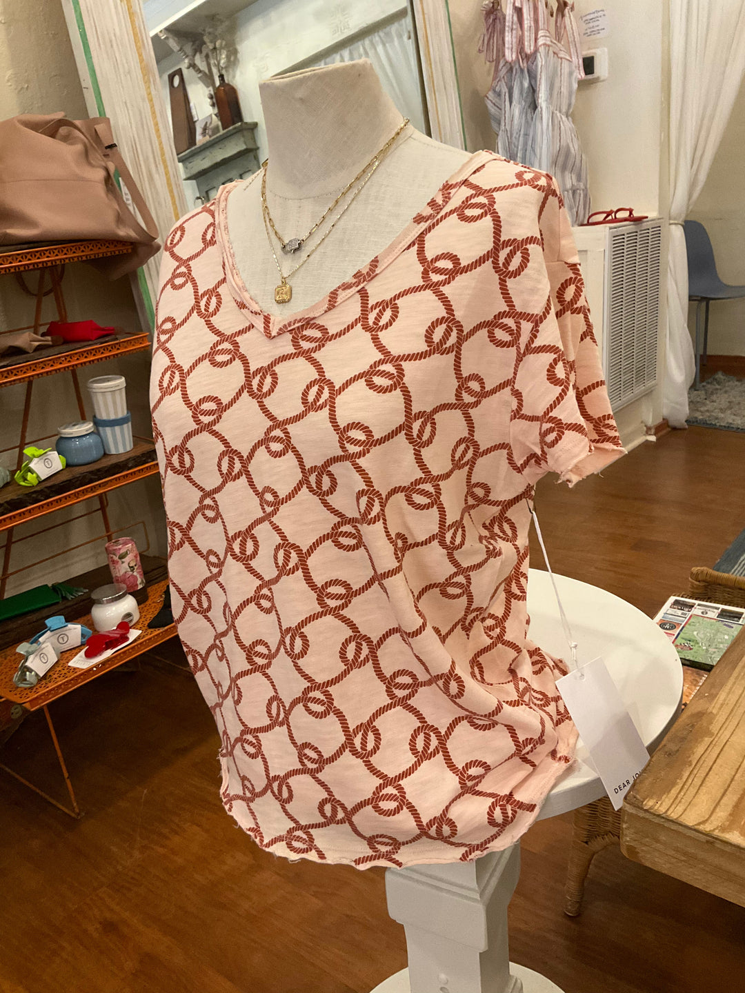 Vanya Tee in Waverly Knot Dear John