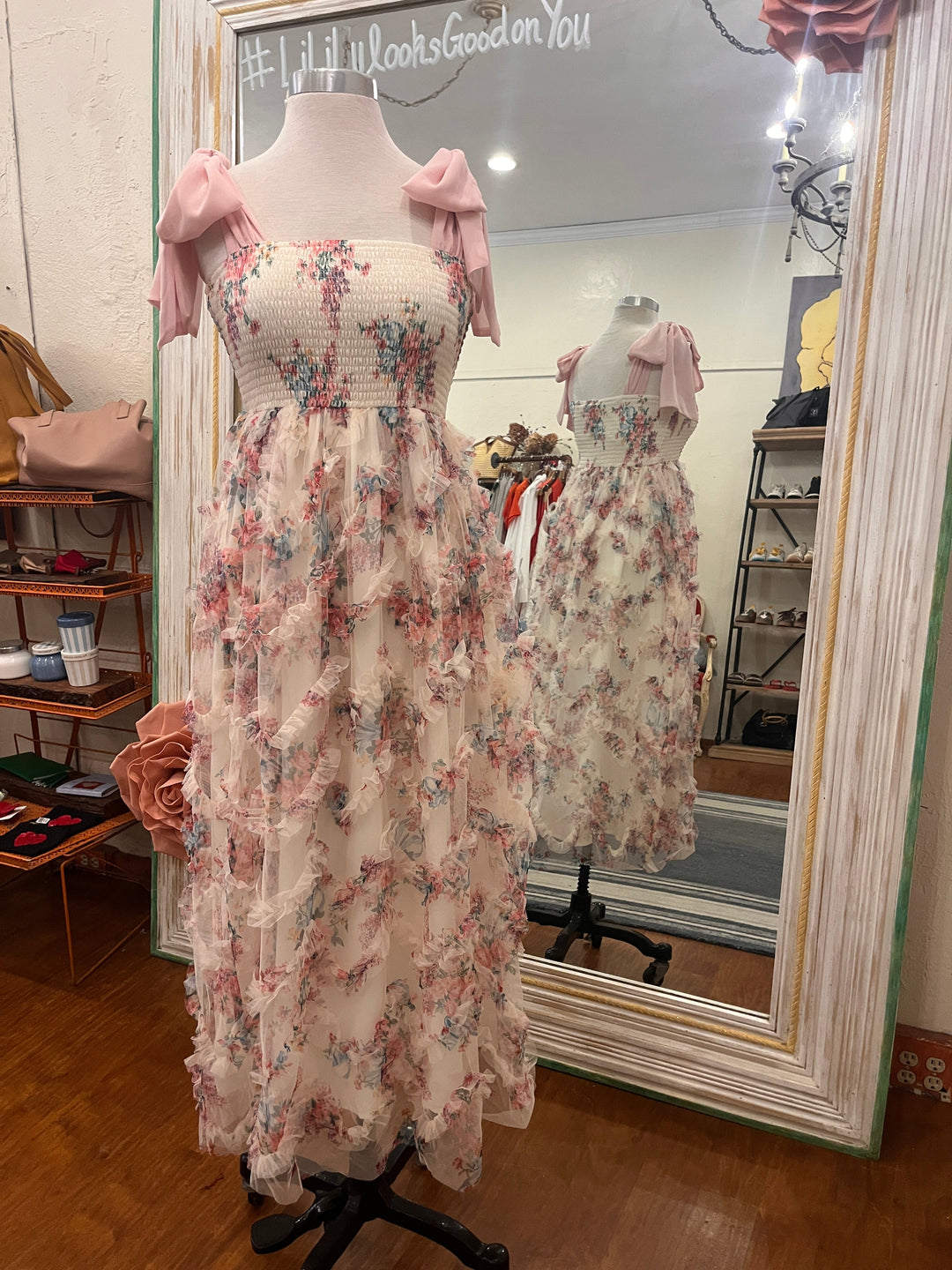 Showstopper Midi Dress In February