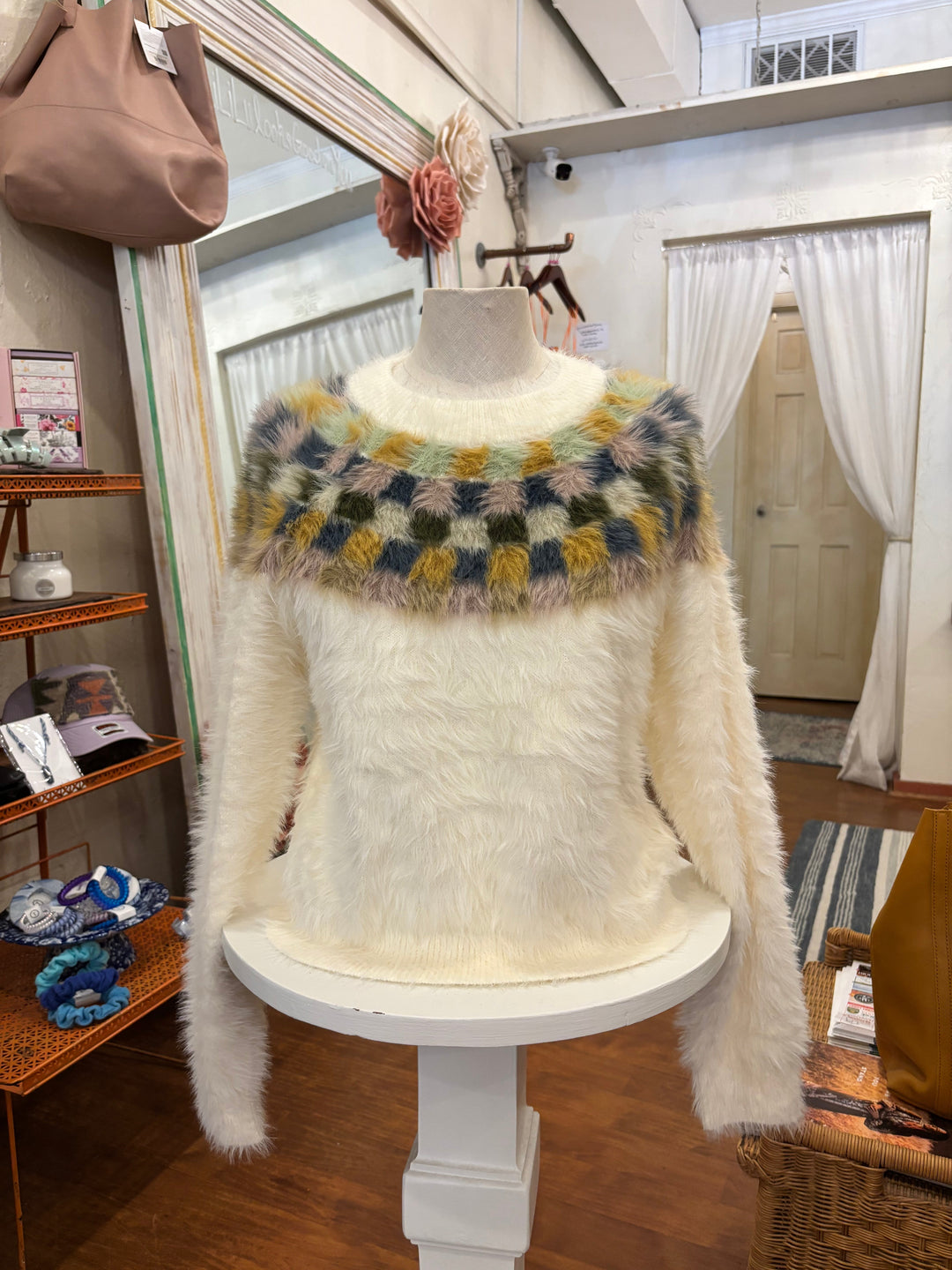 Fuzzy Feelings Sweater Miou Muse