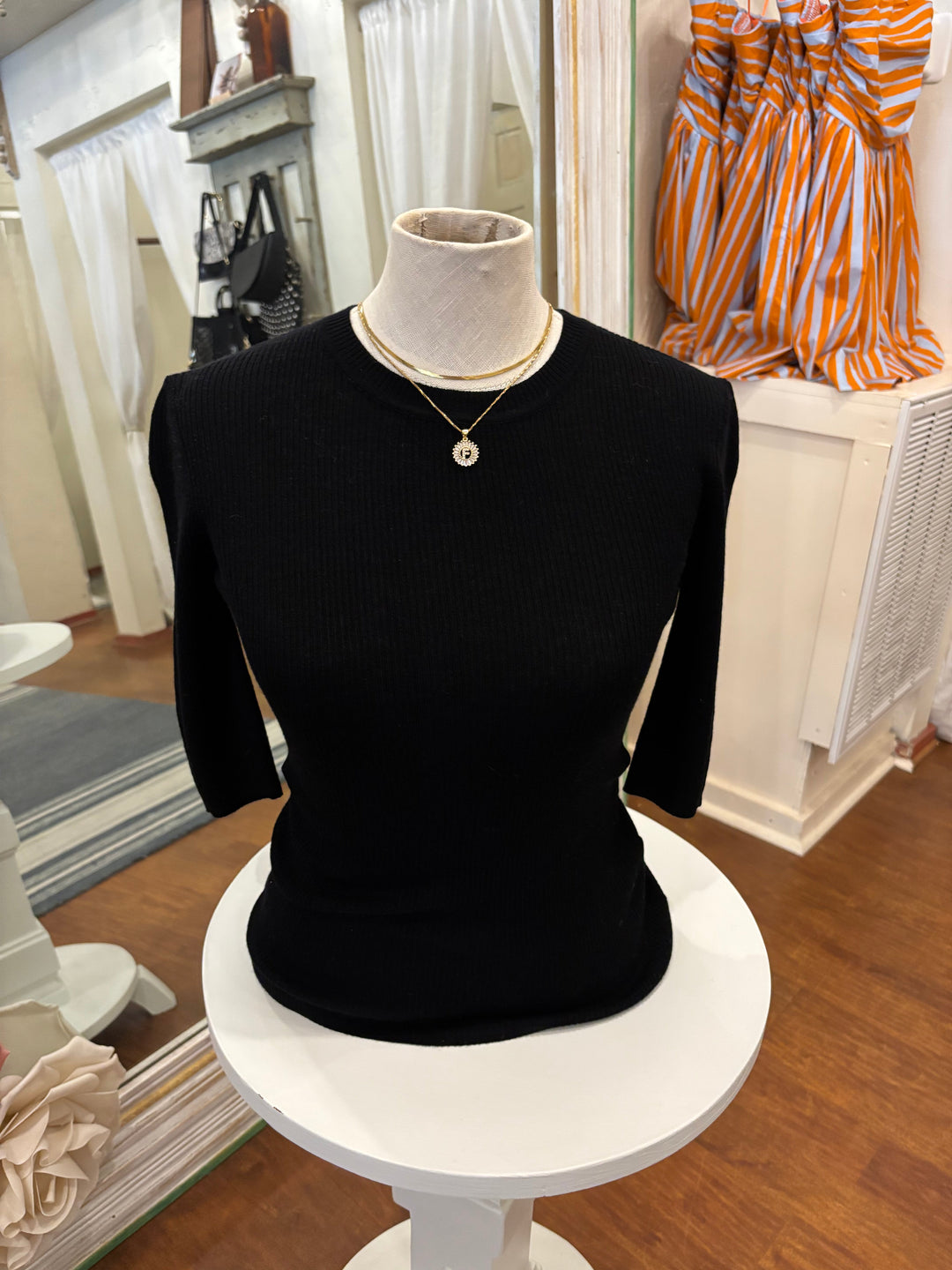 The Amelia Crewneck Top Favorite Daughter