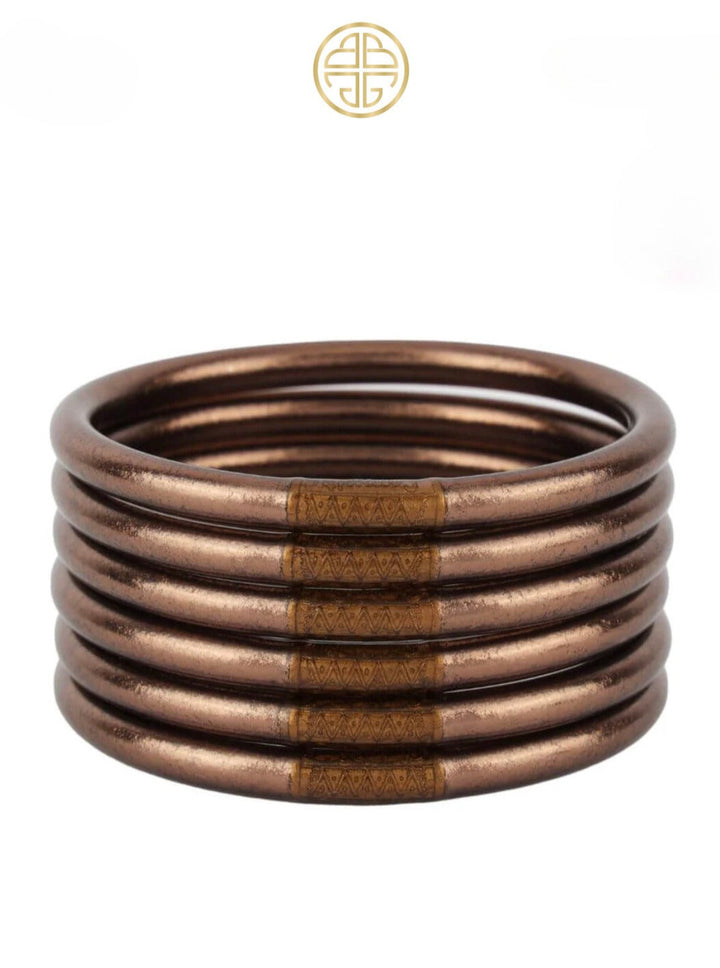 6 Stack All Weather Bangles Budha Girl