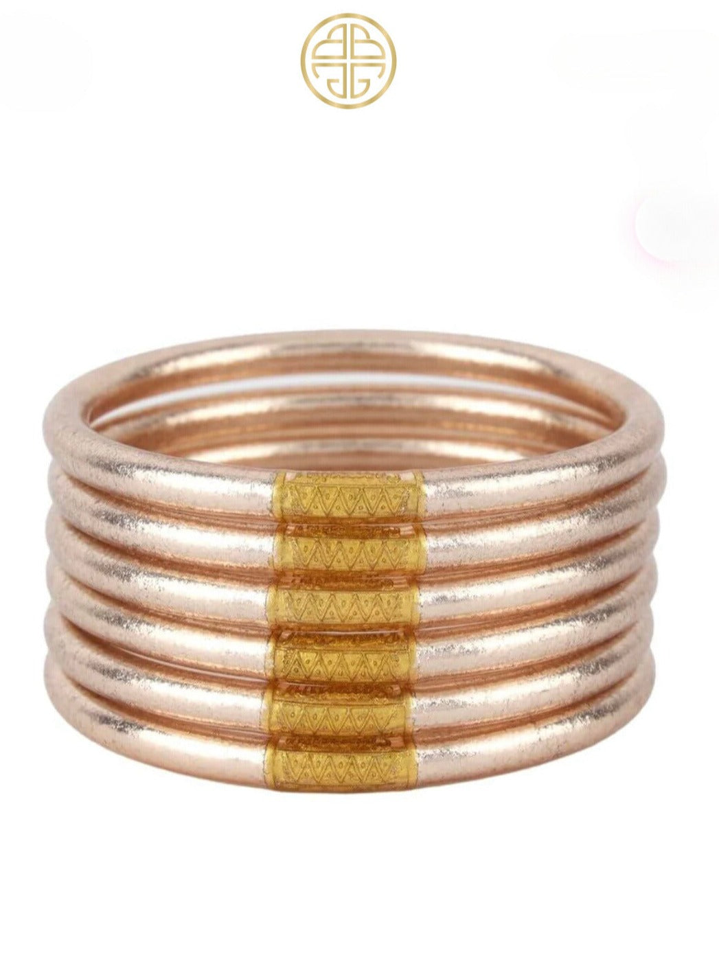 6 Stack All Weather Bangles Budha Girl