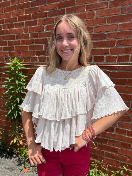 Rose Party Tee Free People