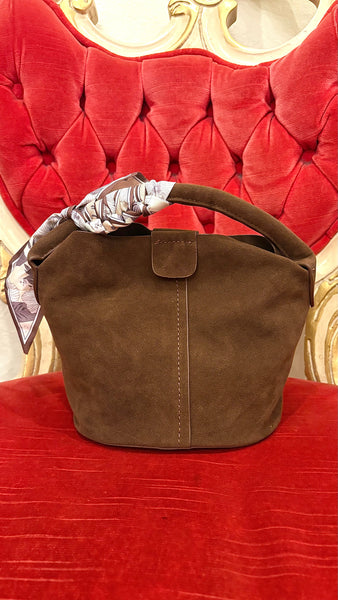 BC Small Suede Bucket Bag BC Bags