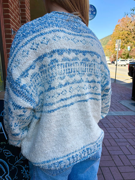 Dani Pattern Sweater Free People