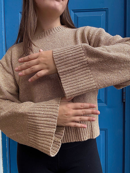 Sprinkle Effect Sweater Miou Muse