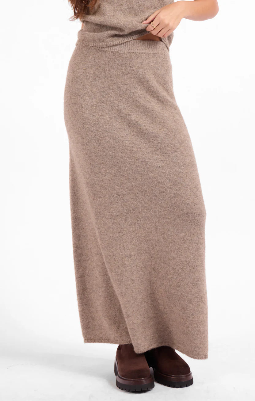 Brianna Maxi Skirt Sage the Label