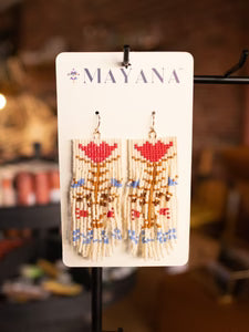 Vintage Flower Earrings by Mayana Mayana