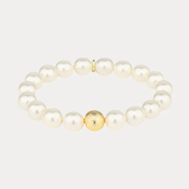 White Pearl Mala by BudhaGirl BudhaGirl