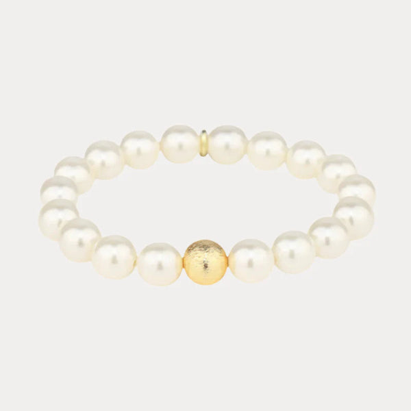 White Pearl Mala by BudhaGirl BudhaGirl