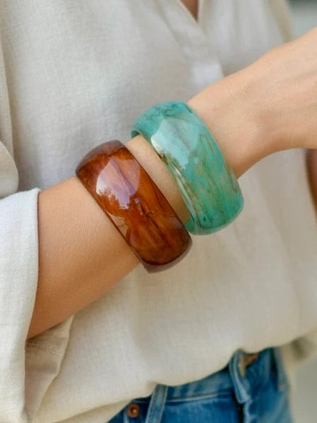 Amber Grove Bangles by FB Farrah B