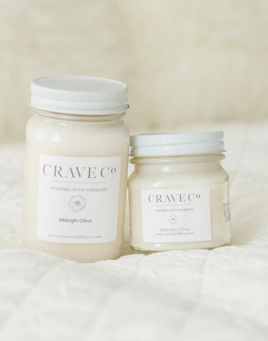 16 Oz. Mason Jar Candle Crave Co