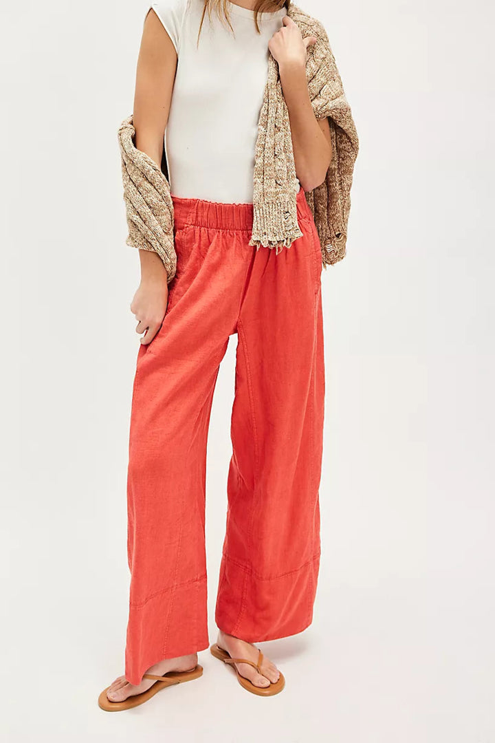 Days End Linen Pull On Free People