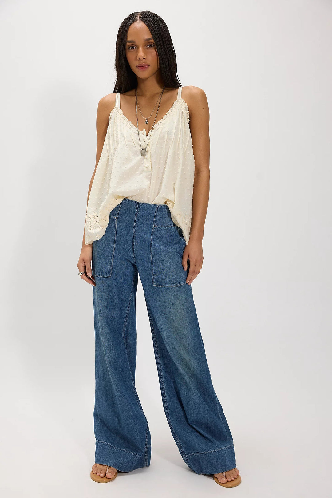 Breezy Denim Pull On by FP Free People