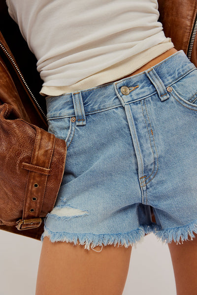 Now Or Never Denim Short by Free People Free People