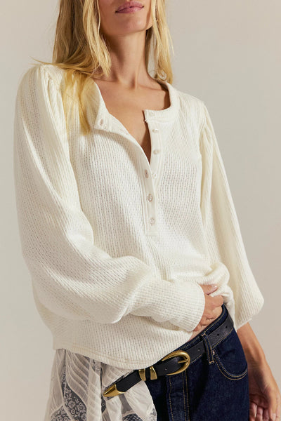 Quinn Knit Top by Free People Free People