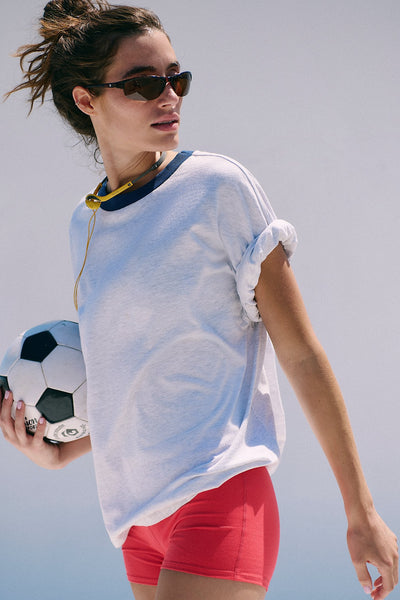 Tackle Heather Colorblock Tee Free People