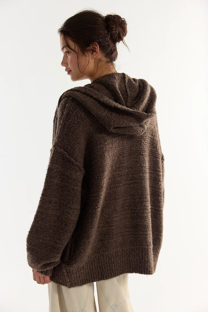 Thistle Hooded Cardi by Free People Free People