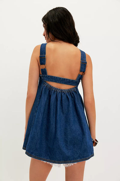 Katie Denim Tunic by Free People Free People