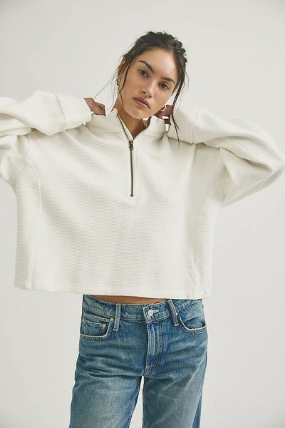Celeste Quarterzip by Free People Free People