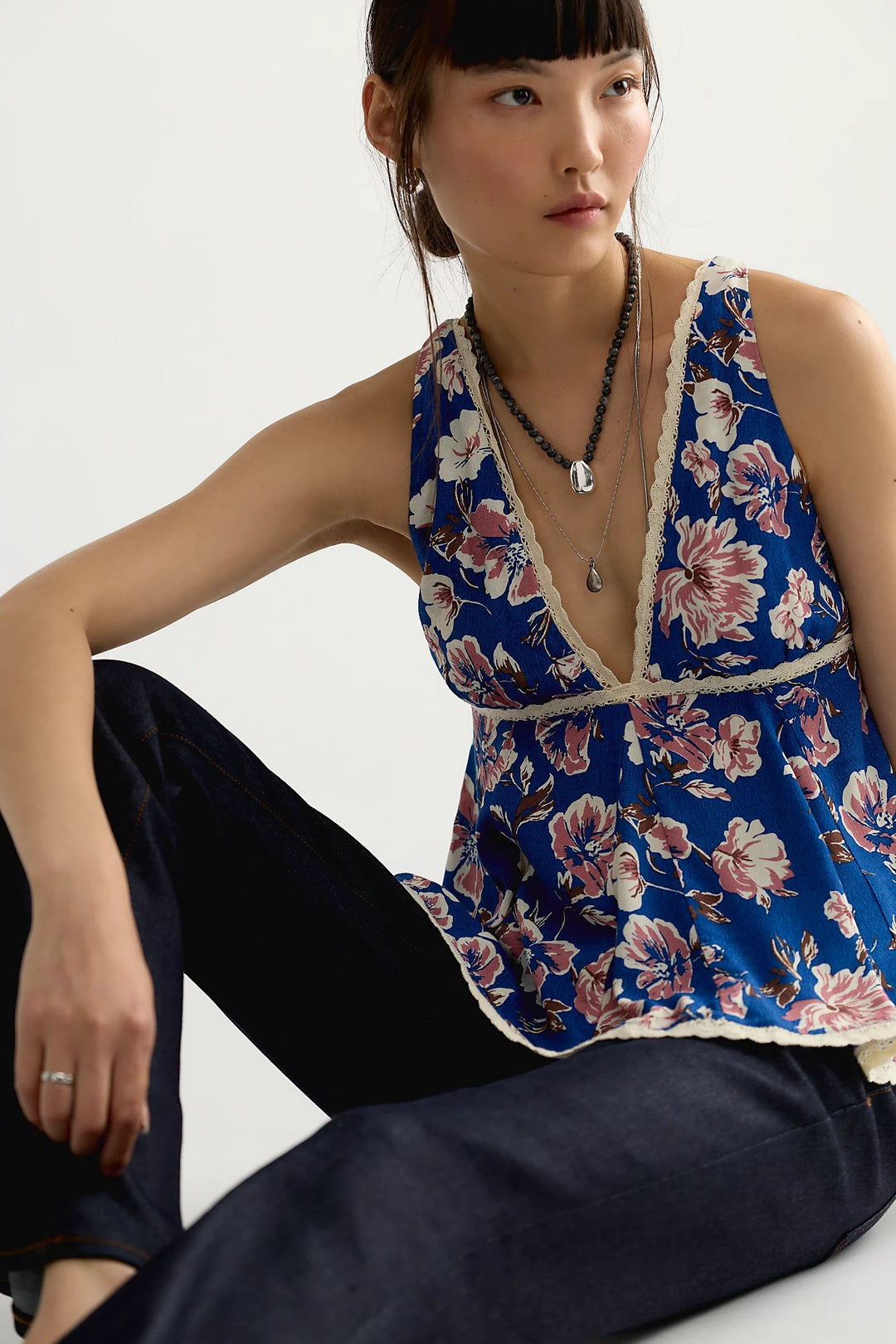 Rome Printed Tank by Free People Free People