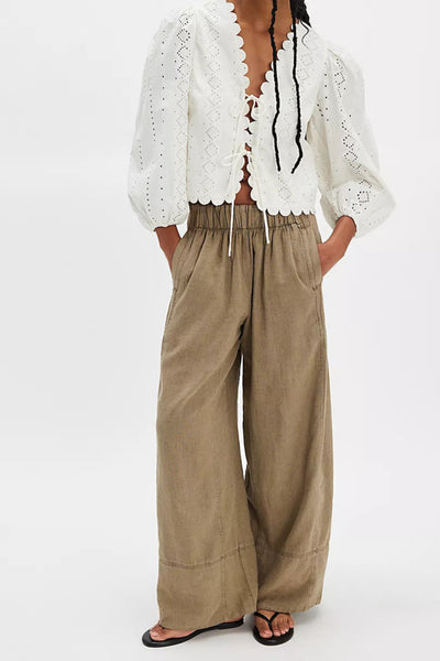 Days End Linen Pull On Free People