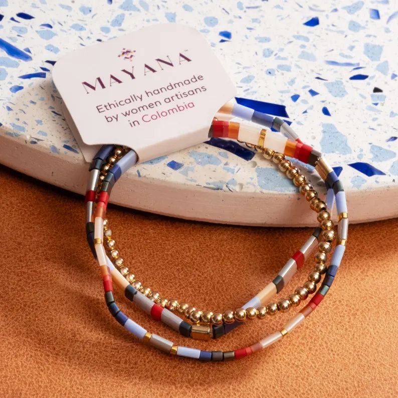 Miyuka Bracelet Set by Mayana Mayana